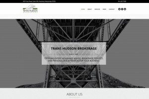 Trans Hudson Brokerage Website Homepage