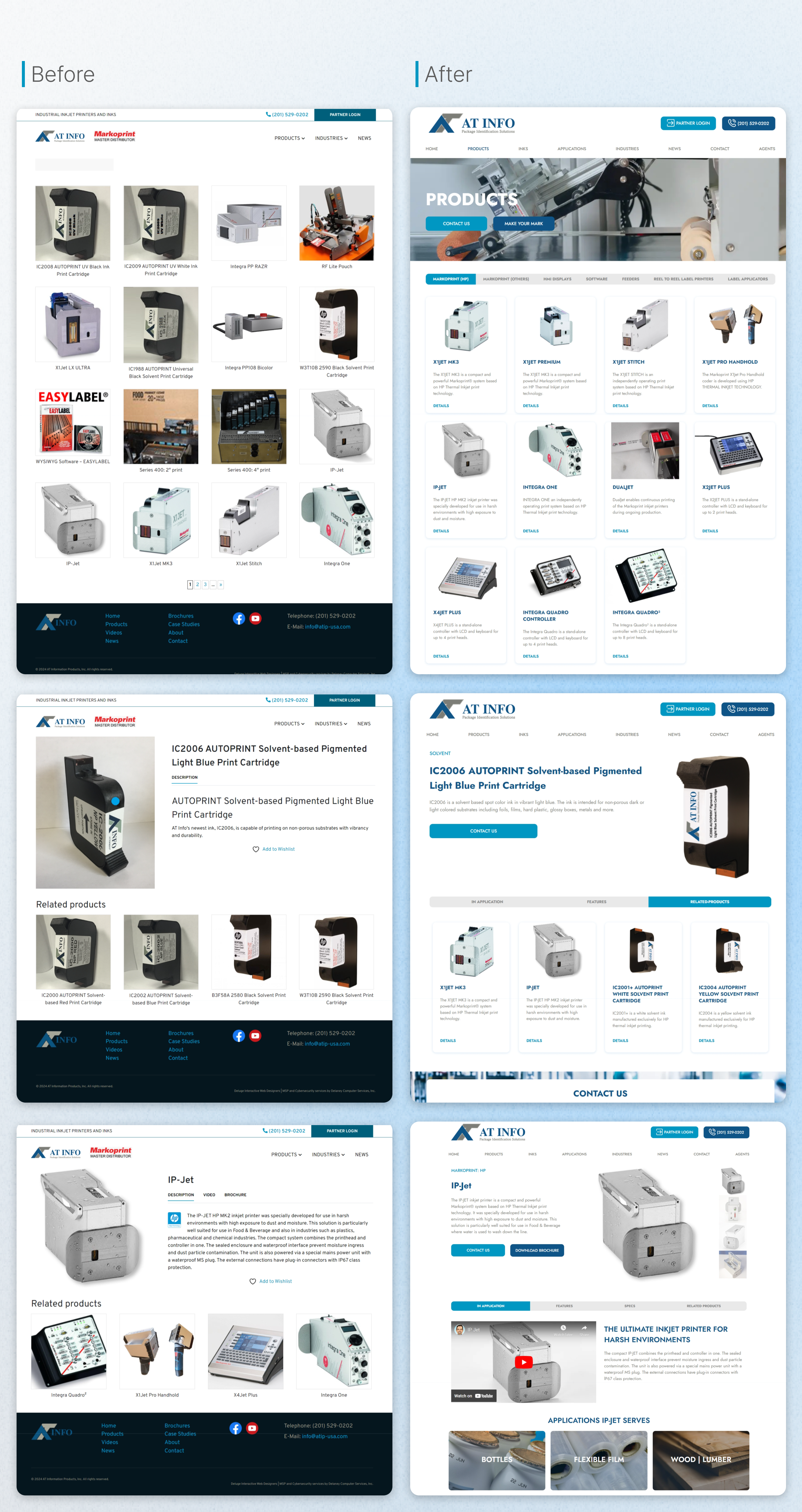 essex 29 » Web Design New Jersey | NYC Website Redesign Case Study: ATIP 3. Product Catalog Optimization